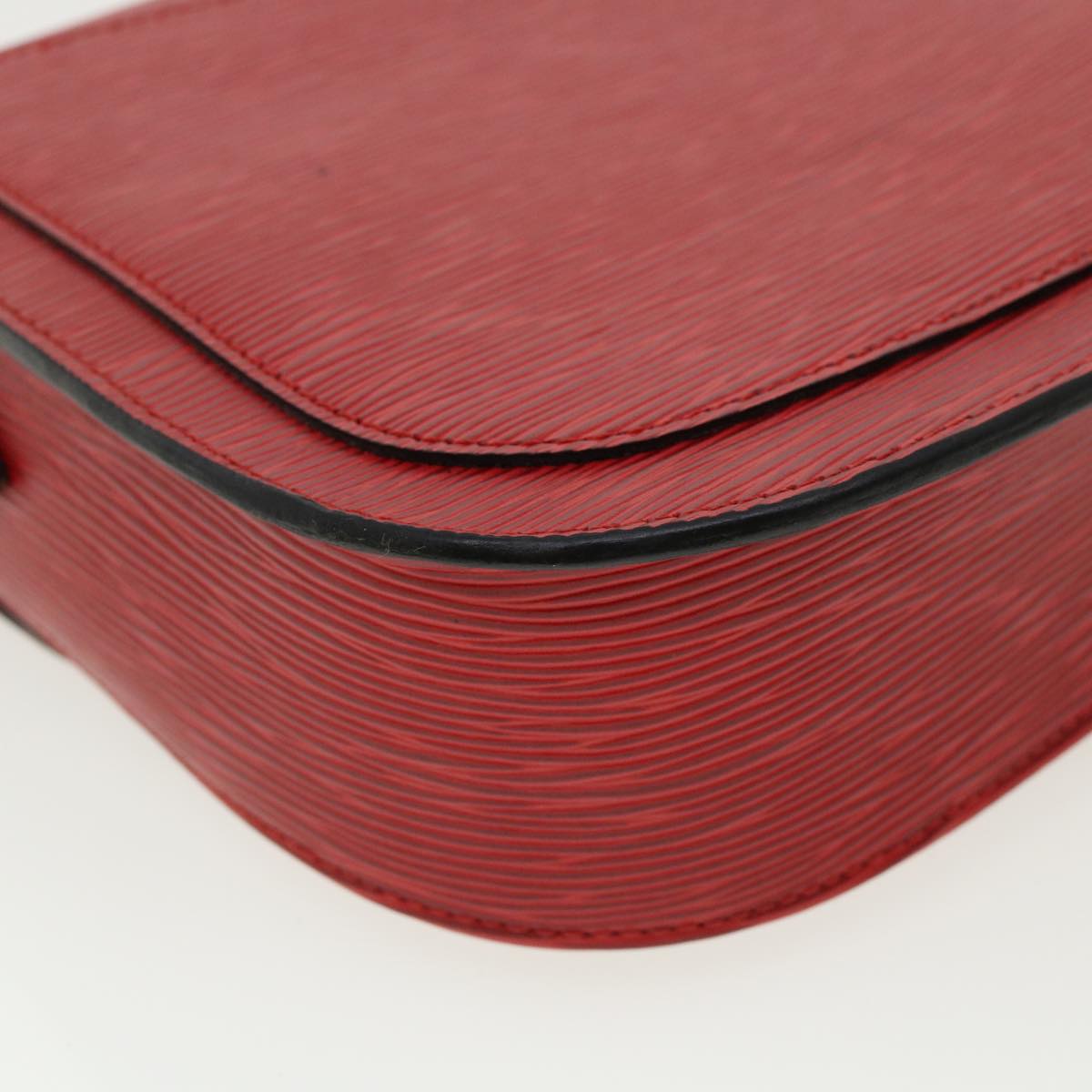 LOUIS VUITTON Epi Saint Cloud GM Shoulder Bag Red M52197 LV Auth ep218