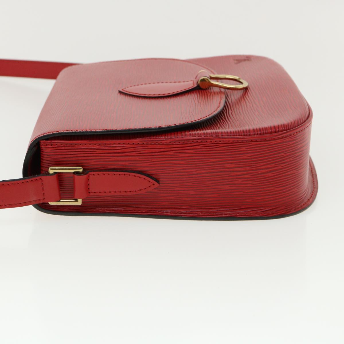 LOUIS VUITTON Epi Saint Cloud GM Shoulder Bag Red M52197 LV Auth ep218