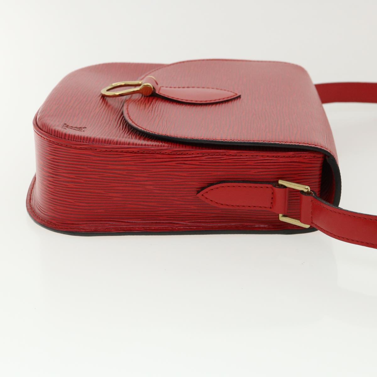 LOUIS VUITTON Epi Saint Cloud GM Shoulder Bag Red M52197 LV Auth ep218
