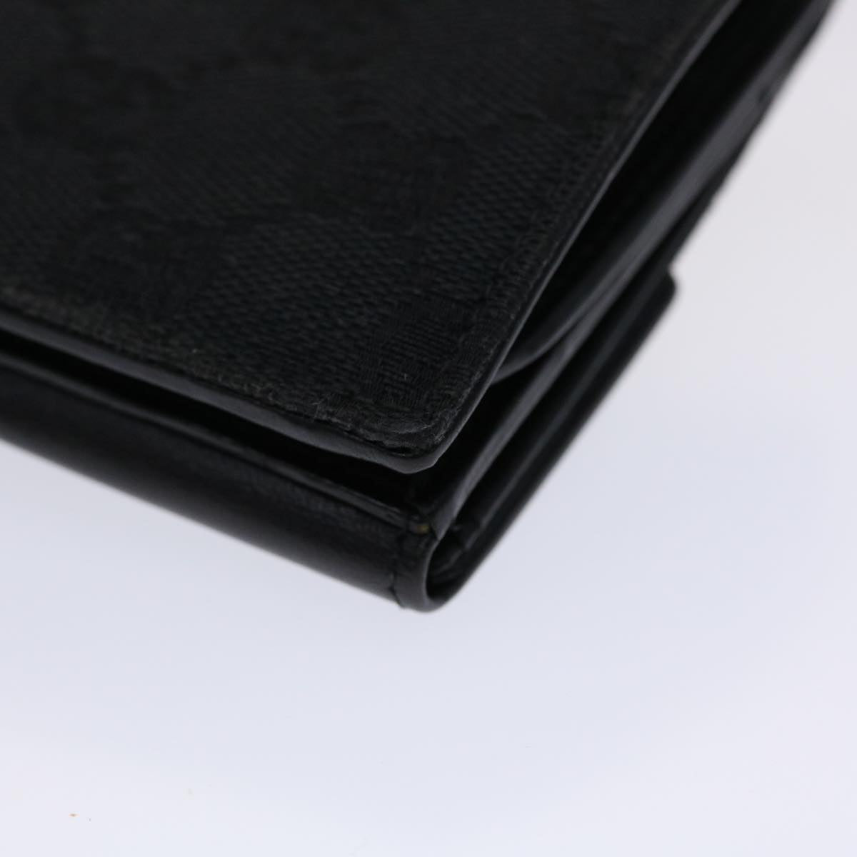Gucci GG Canvas Jackie Long Wallet Leather Black  ep953