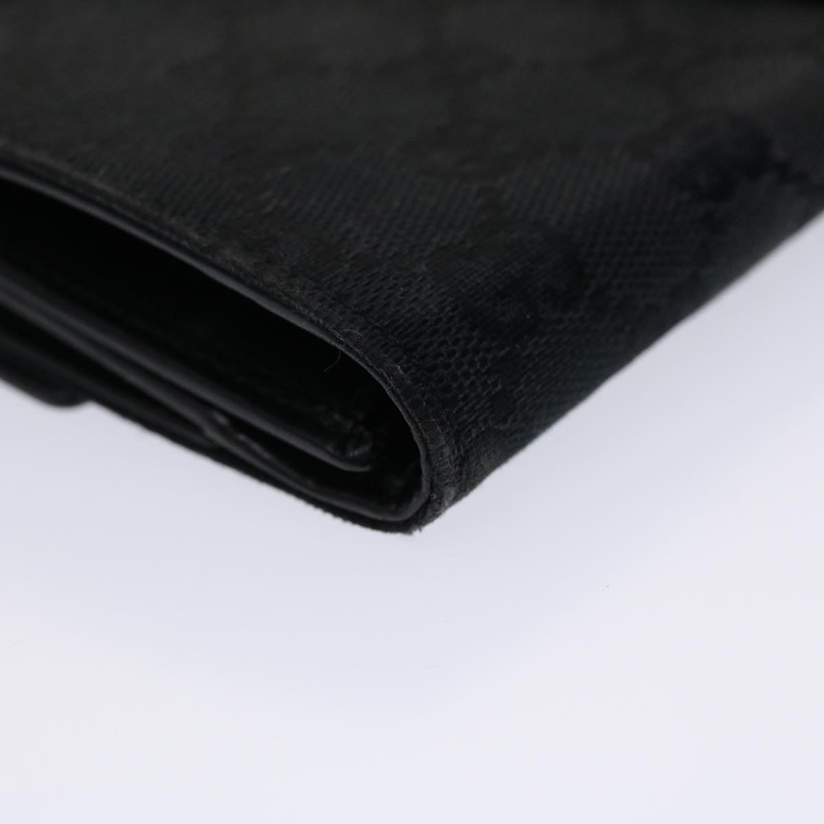Gucci GG Canvas Jackie Long Wallet Leather Black  ep953