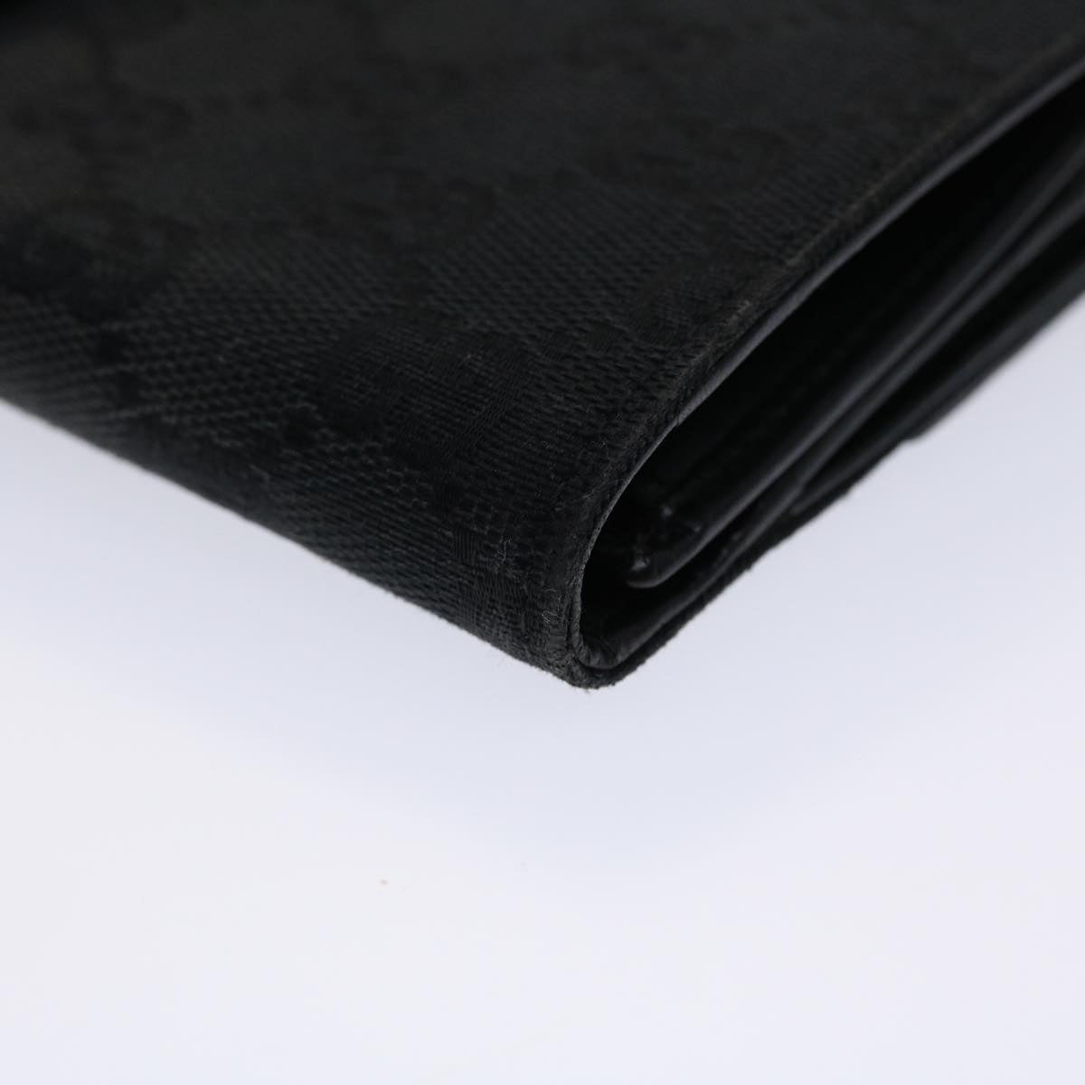 Gucci GG Canvas Jackie Long Wallet Leather Black  ep953