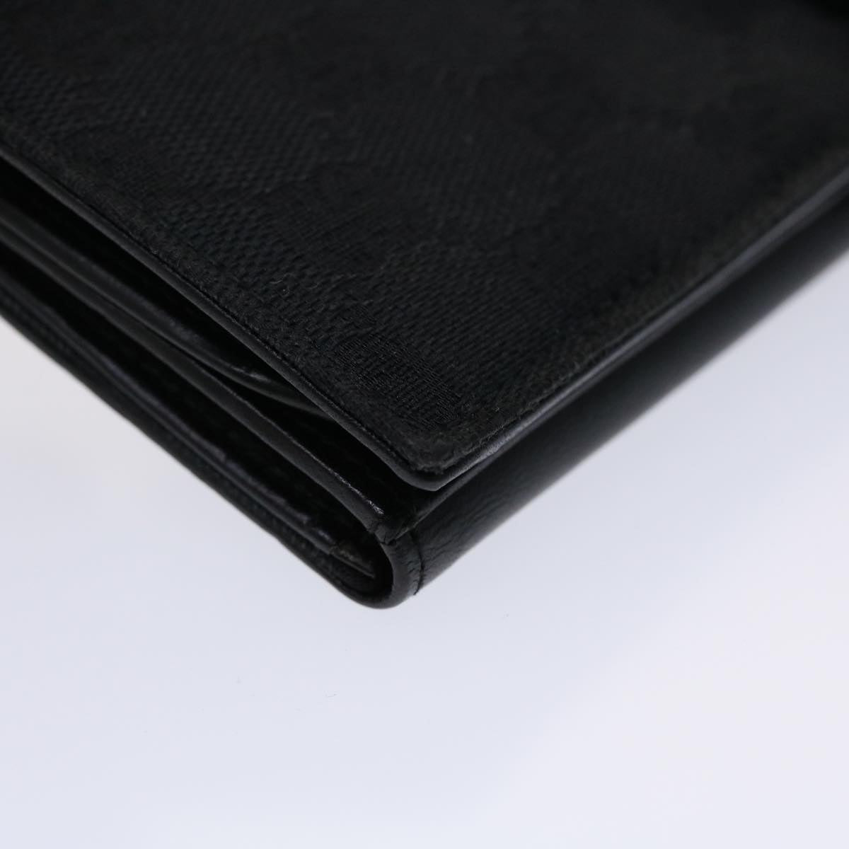 Gucci GG Canvas Jackie Long Wallet Leather Black  ep953