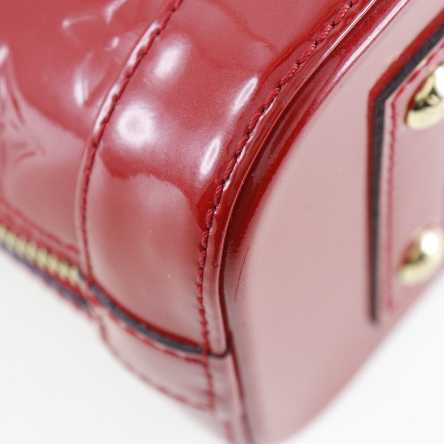 Louis Vuitton Cerise  Color Monogram Vernis Handbag