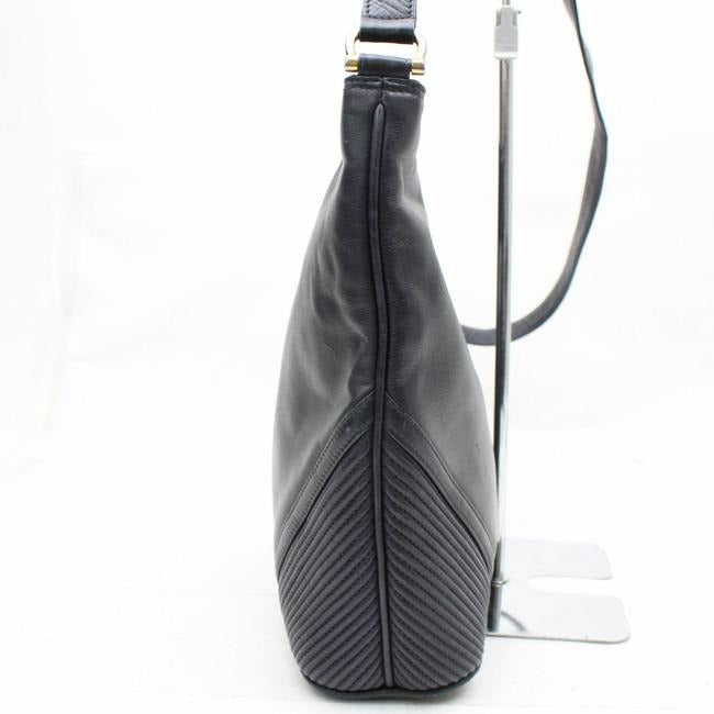 Gucci Vintage Purses Blue Leather Hobo Bag