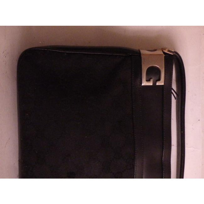Gucci Vintage Purses Black Suede Hobo Bag