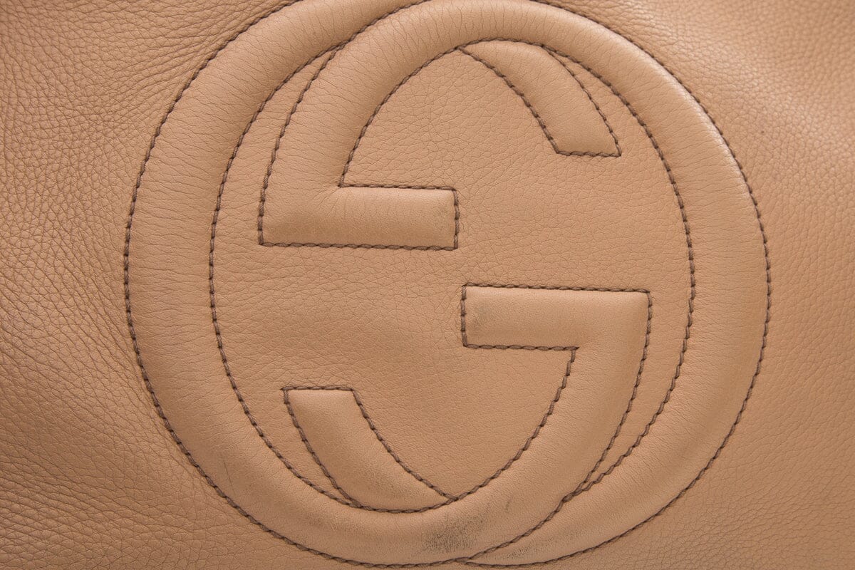 Gucci Nude Soho Handbag