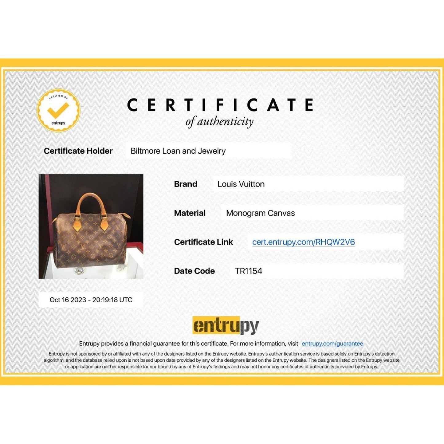 Louis Vuitton 2014 Monogram Canvas Speedy 30 Bag