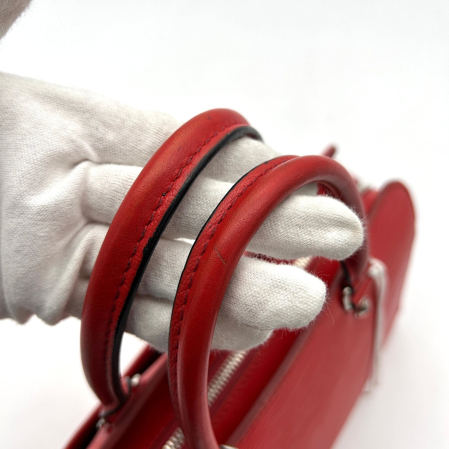 Louis Vuitton Coquelicot Epi Leather Vaneau LA22848
