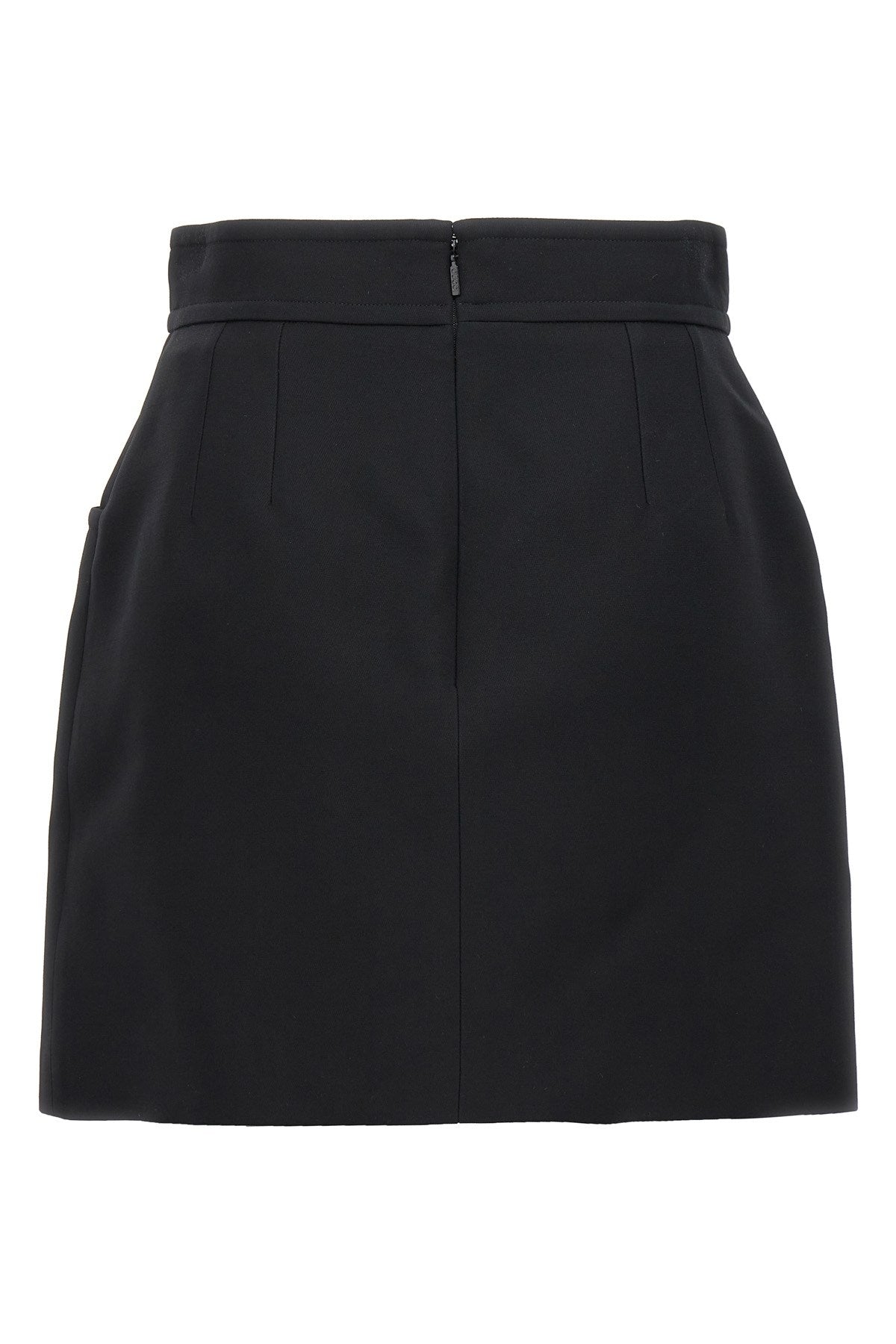Gucci Women Logo Button Skirt