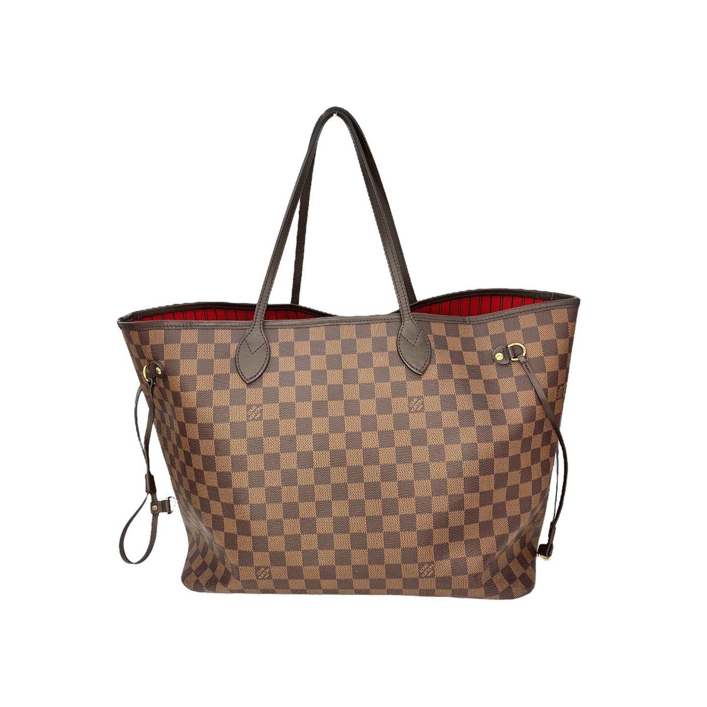 Louis Vuitton Damier Ebene Neverfull GM w/ Pouch