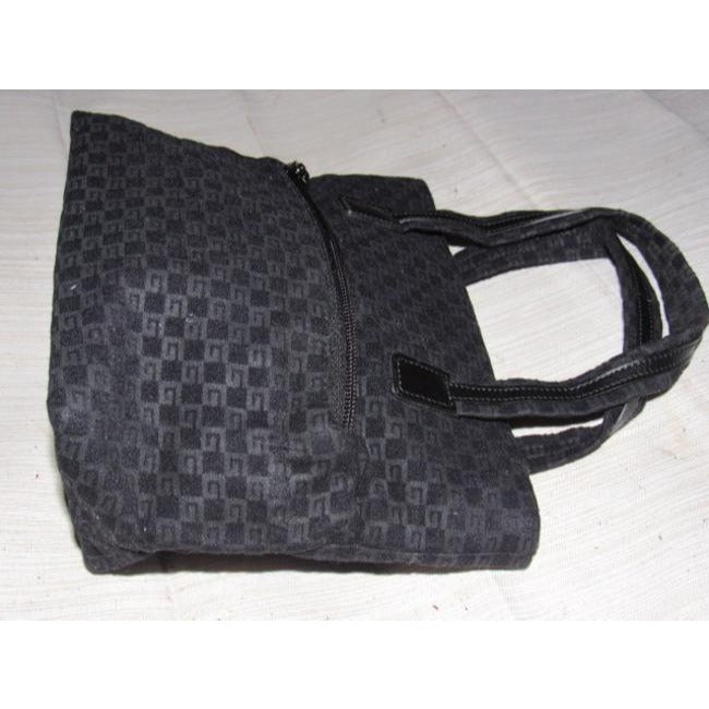 Gucci Top Handle Bag Vintage Pursesdesigner Purses Black Suede Satchel