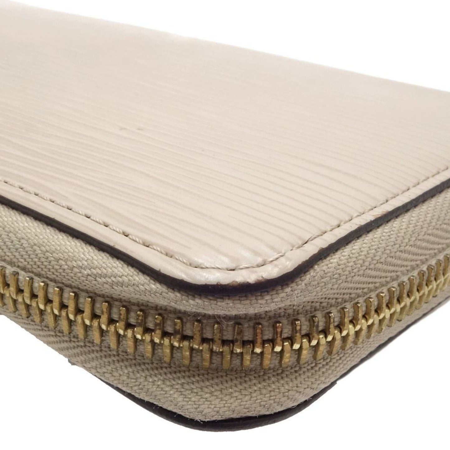 Louis Vuitton  Leather Long Wallet (Bi-Fold)