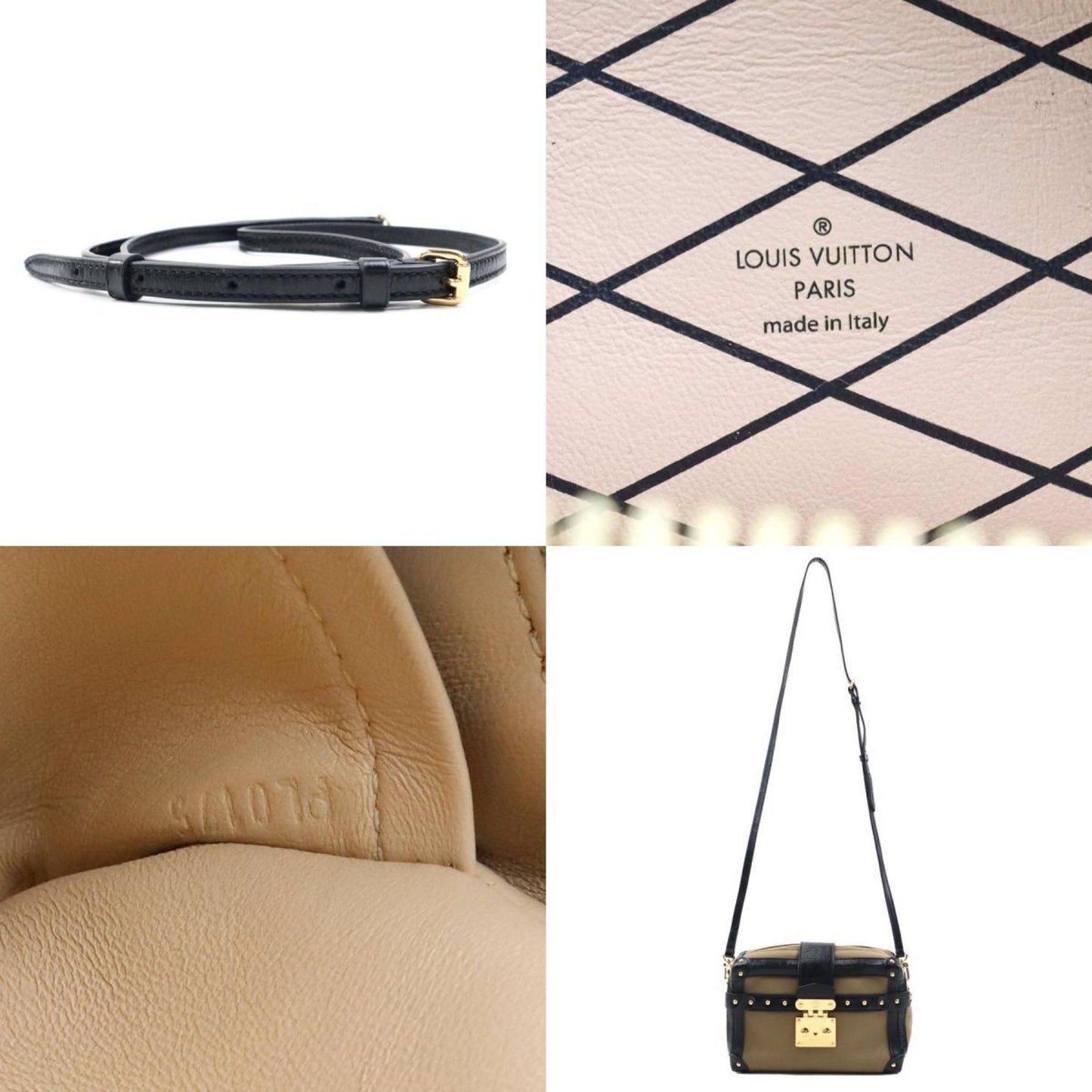 Louis Vuitton   Canvas Leather Shoulder Bag