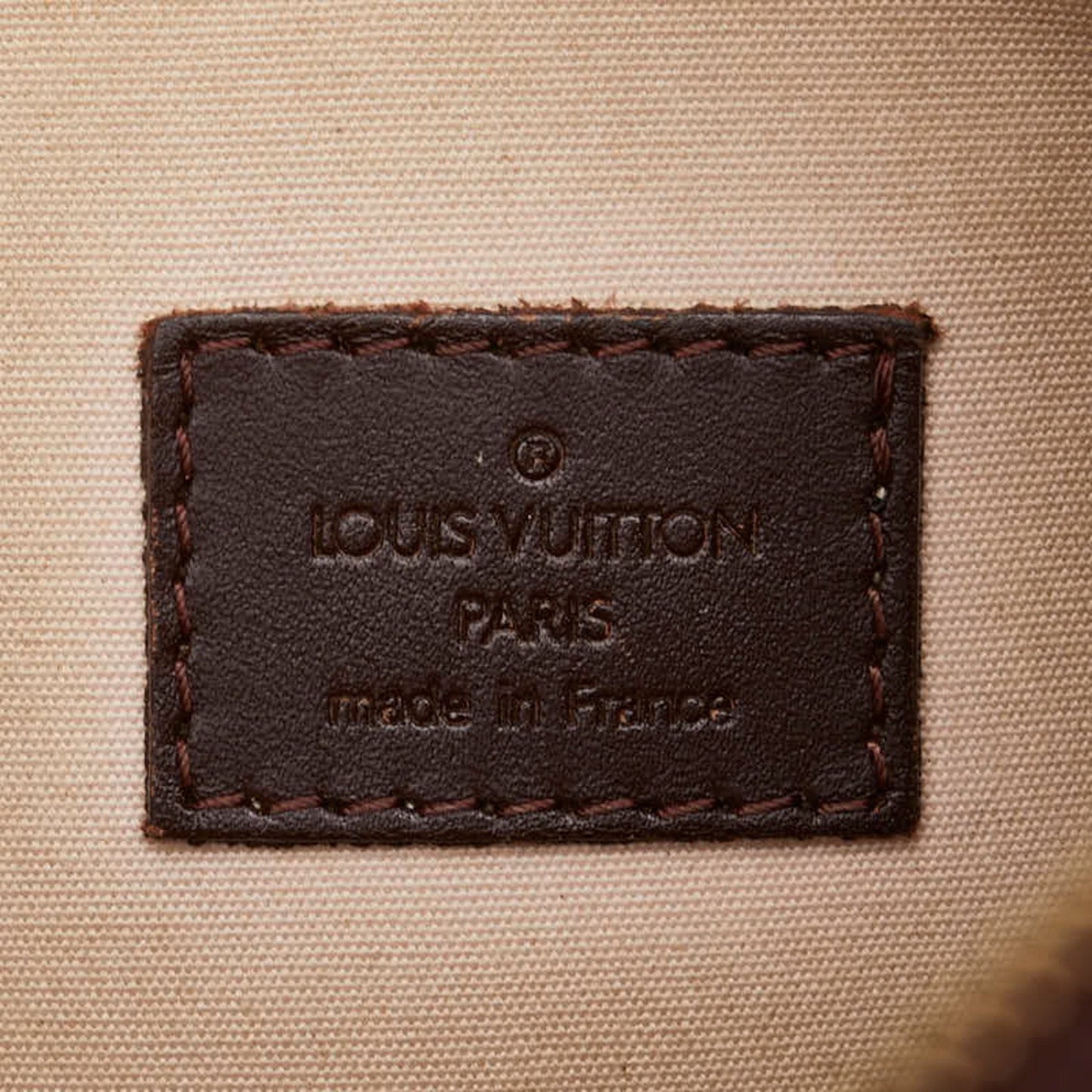 Louis Vuitton Cerise  Color Canvas Leather Handbag