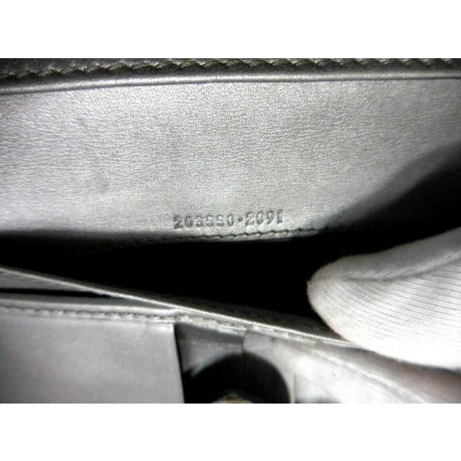 Gucci Microguccissima Silver Leather Xl Continental Wallet