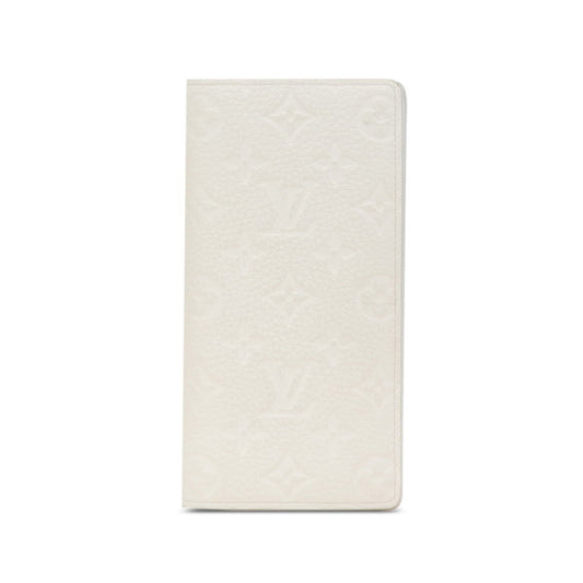 Louis Vuitton  Leather Long Wallet (Bi-Fold)