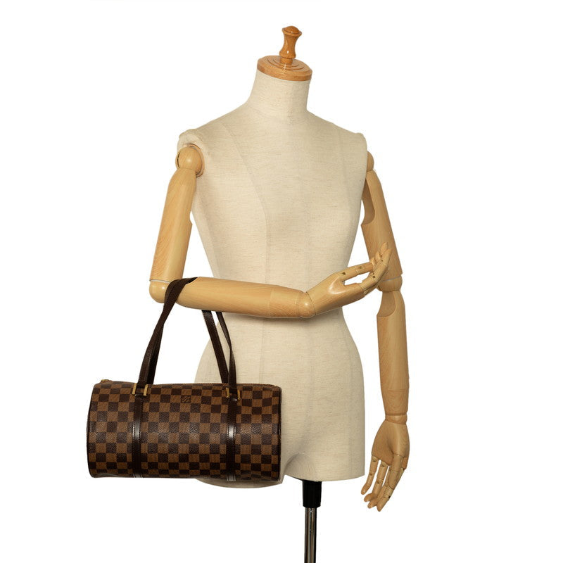 Louis Vuitton Damière Papillon 30 Handbag N41210 Brown PVC Leather Lady Louis Vuitton