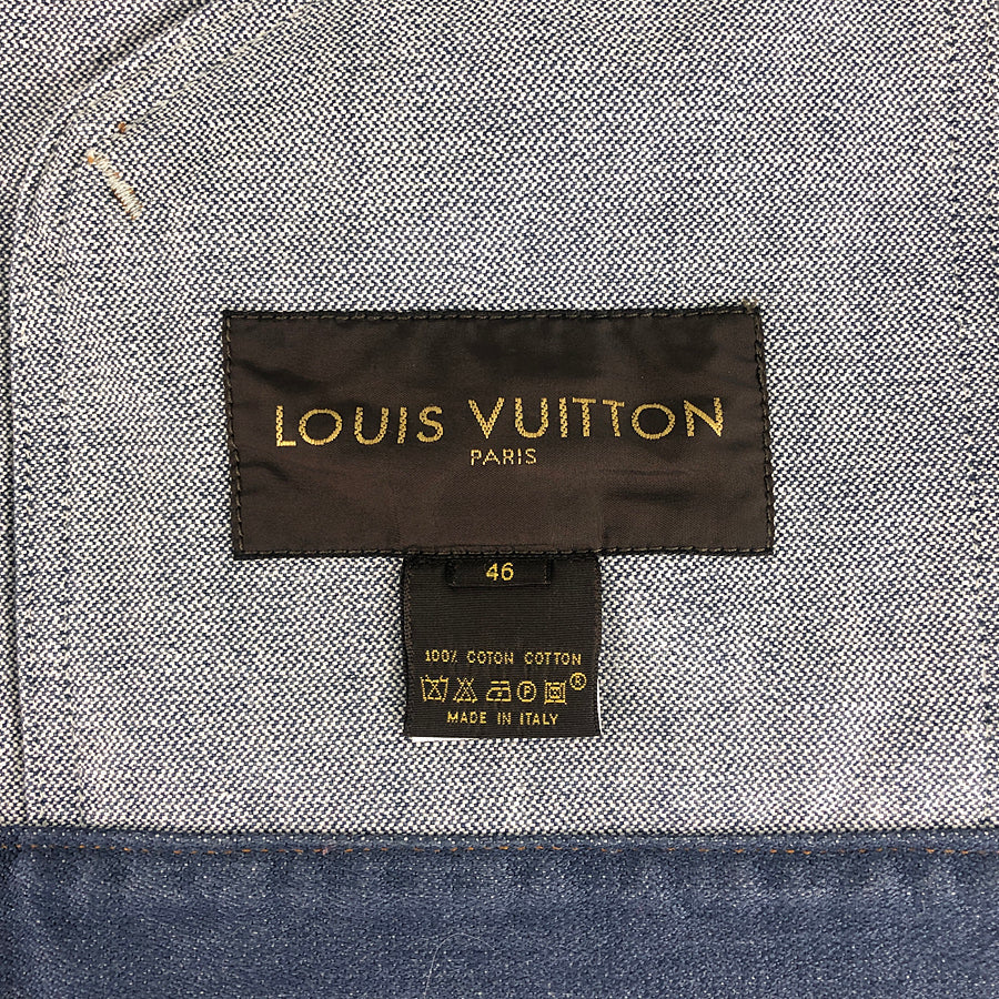 LOUIS VUITTON G Jean jacket notation size 46 Men's Denim Jacket