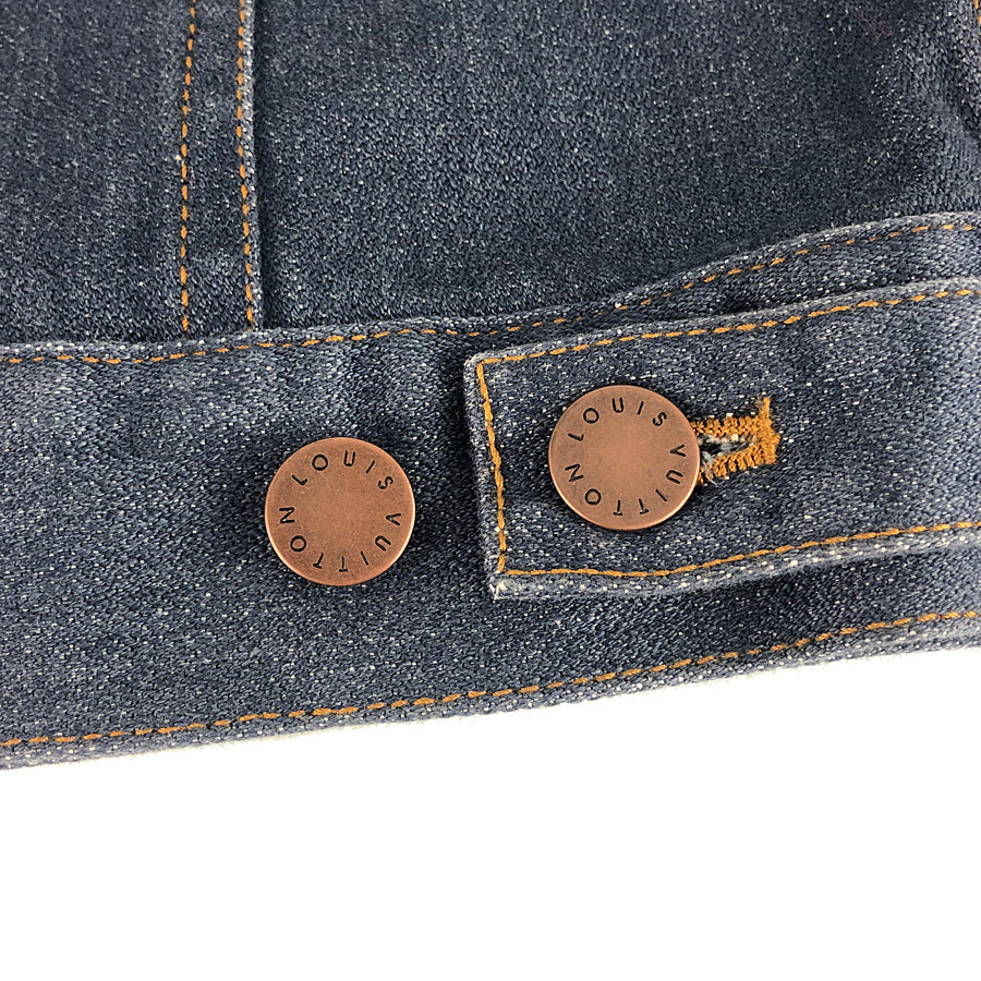 LOUIS VUITTON G Jean jacket notation size 46 Men's Denim Jacket