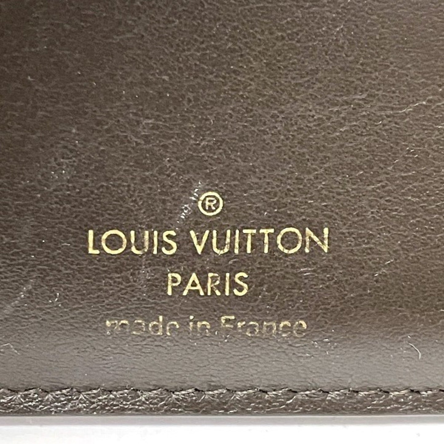 Louis Vuitton  Leather Wallet (Tri-Fold)