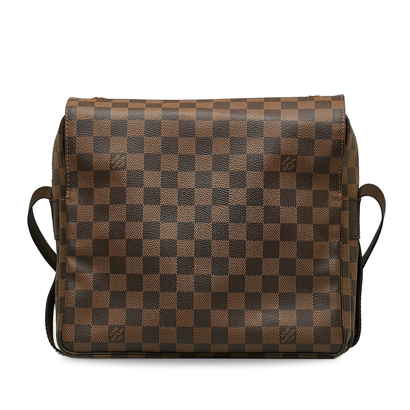 Louis Vuitton Damiere Naviglio N45255 Brown PVC Leather  Louis Vuitton