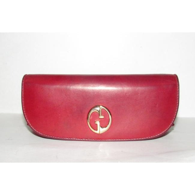Gucci Super Soft Dark Red Leather Wallet