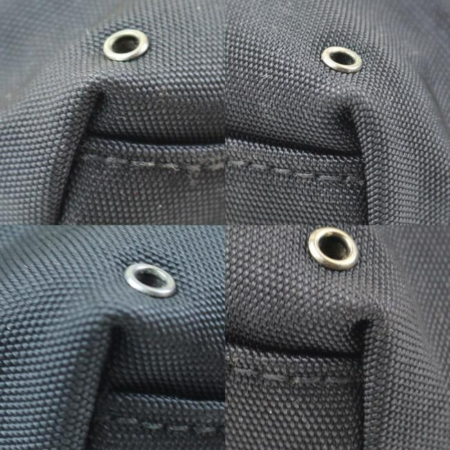 Gucci Black Canvas With A Heavy Canvas Belt And Chrome Accents Bag Fanny Pack Wallet