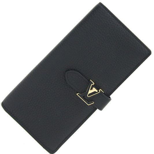 Louis Vuitton  Leather Long Wallet (Bi-Fold)