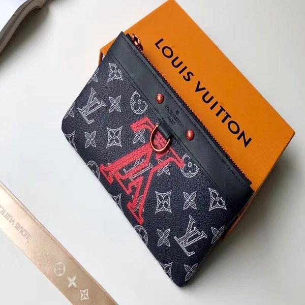 Louis Vuitton Discovery Pochette Monogram Upside Down Canvas