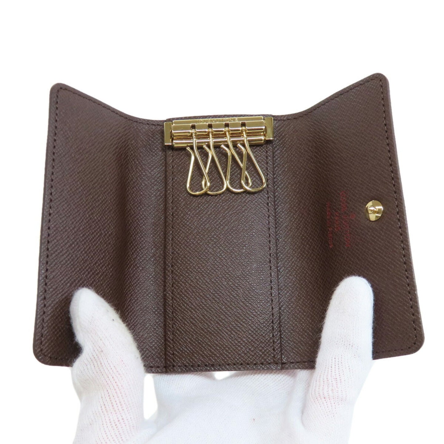 Louis Vuitton Damier Canvas Ebene Damier Canvas Keycase