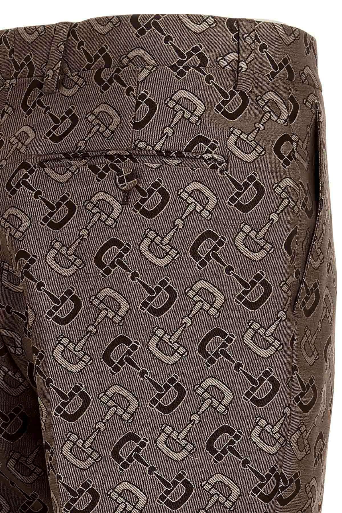 Gucci Men Horsebit' Pants