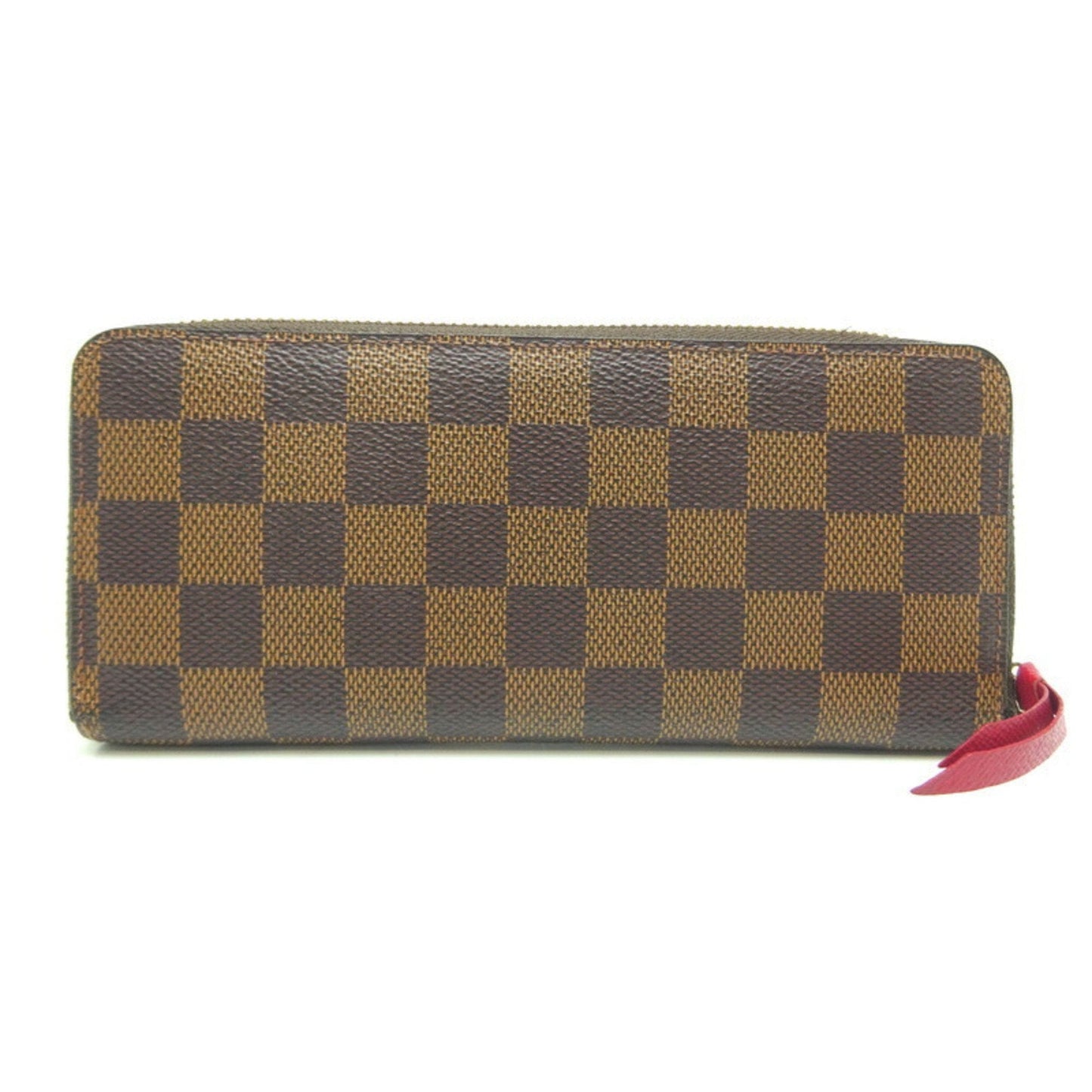 Louis Vuitton Cerise Ebene Damier Canvas Long Wallet (Bi-Fold)