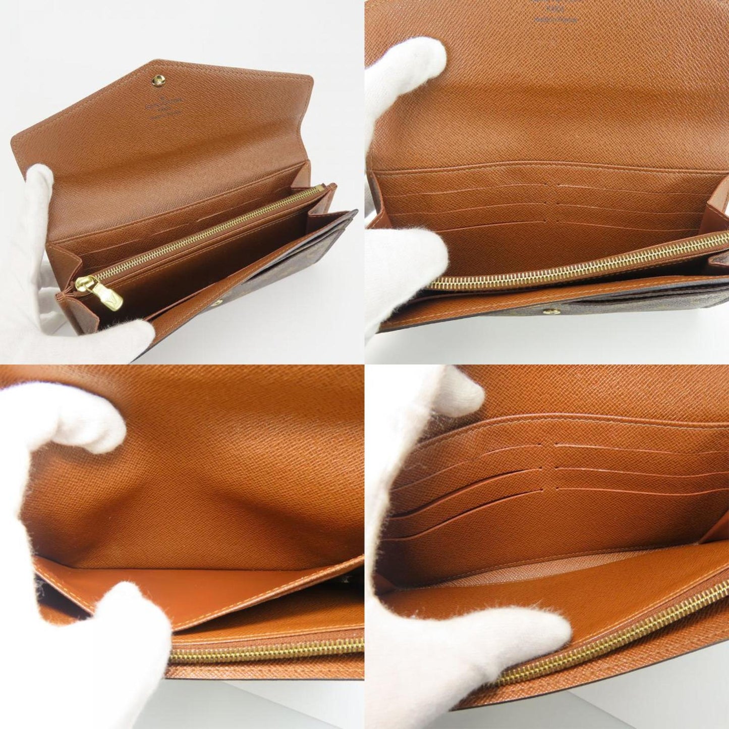 Louis Vuitton  Monogram Long Wallet (Bi-Fold)