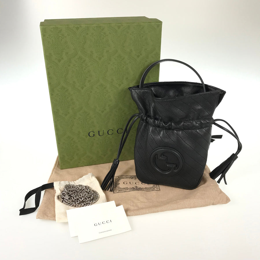GUCCI Blondie Mini Bucket 760313 Hand bag