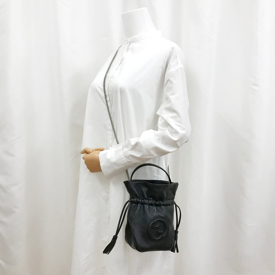 GUCCI Blondie Mini Bucket 760313 Hand bag