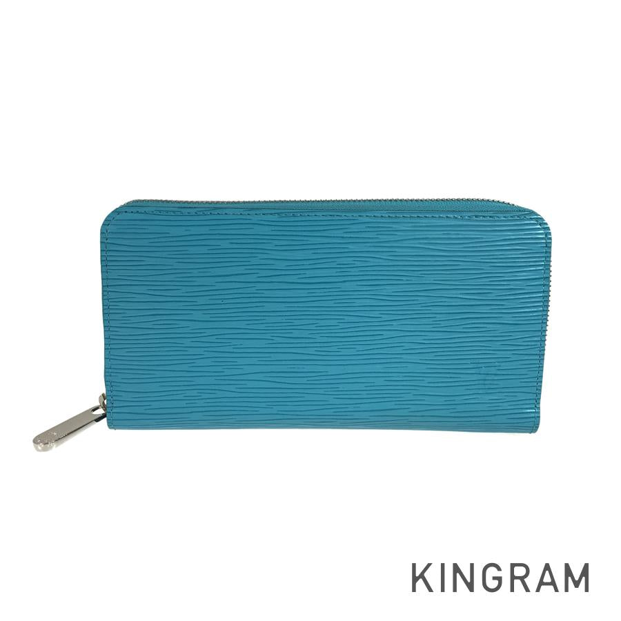 LOUIS VUITTON Epi Zippy wallet IC chip purse Zip Around