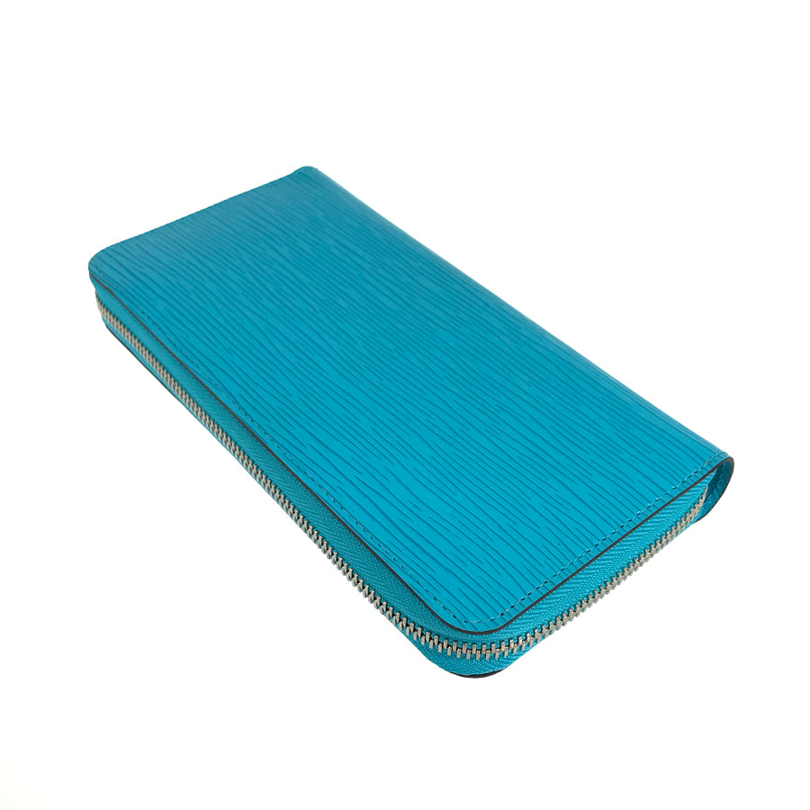 LOUIS VUITTON Epi Zippy wallet IC chip purse Zip Around