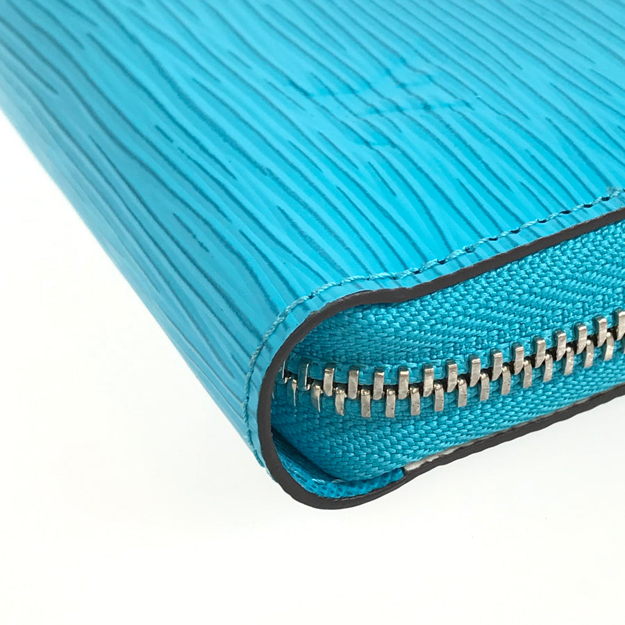 LOUIS VUITTON Epi Zippy wallet IC chip purse Zip Around