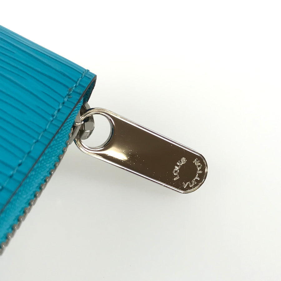 LOUIS VUITTON Epi Zippy wallet IC chip purse Zip Around