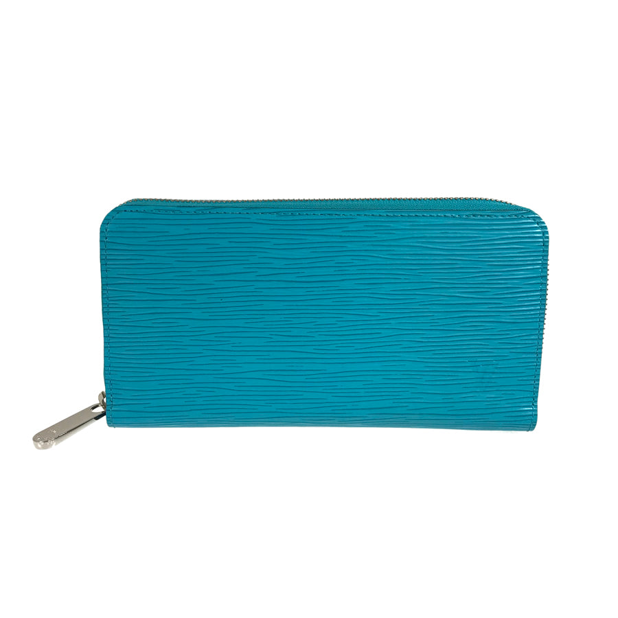 LOUIS VUITTON Epi Zippy wallet IC chip purse Zip Around