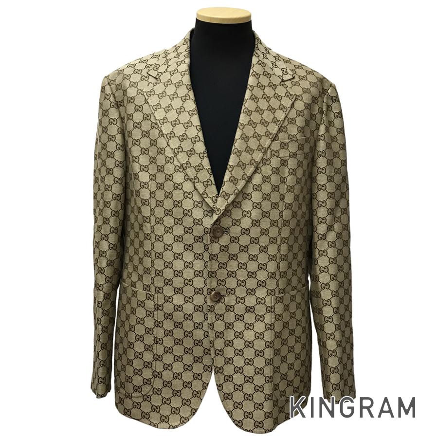 GUCCI GG Canvas 742607 Men's Tailored jacket