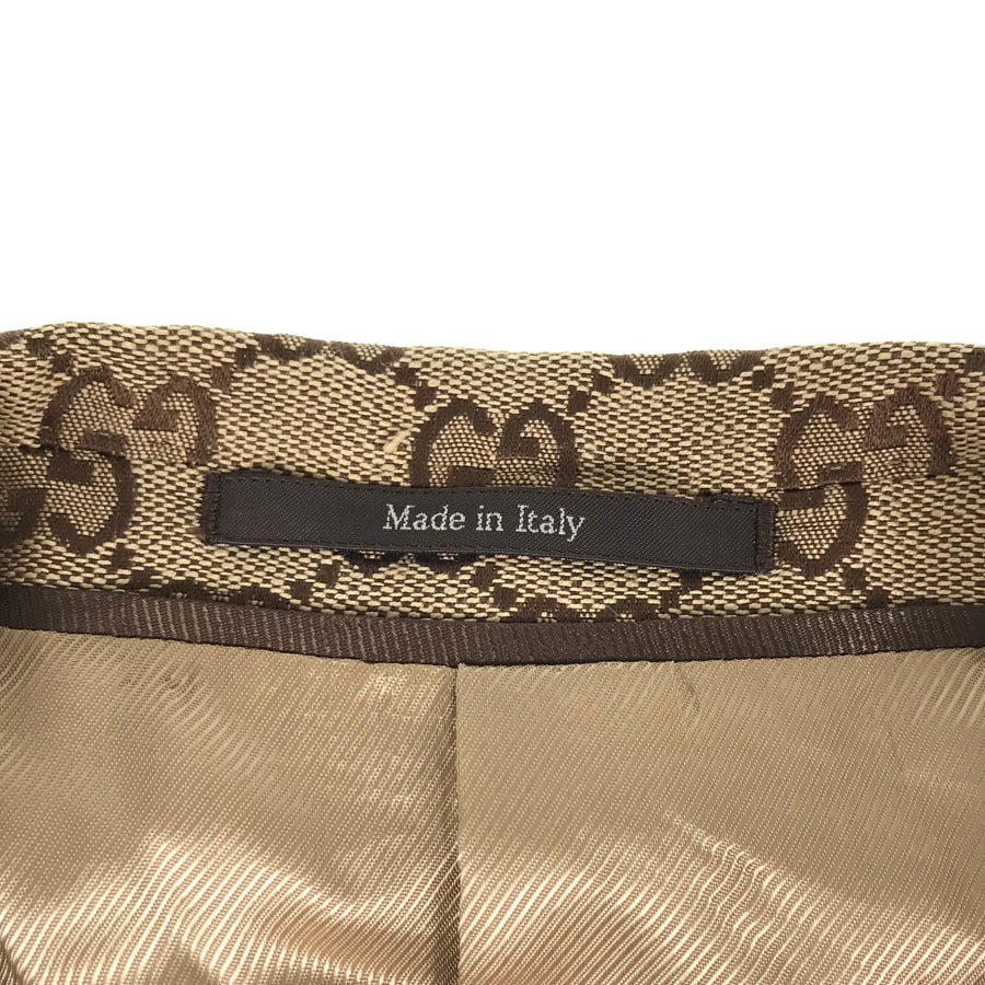 GUCCI GG Canvas 742607 Men's Tailored jacket