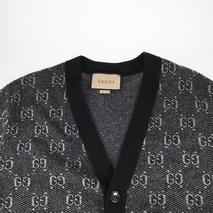 GUCCI GG wool 761550 Men's Cardigan