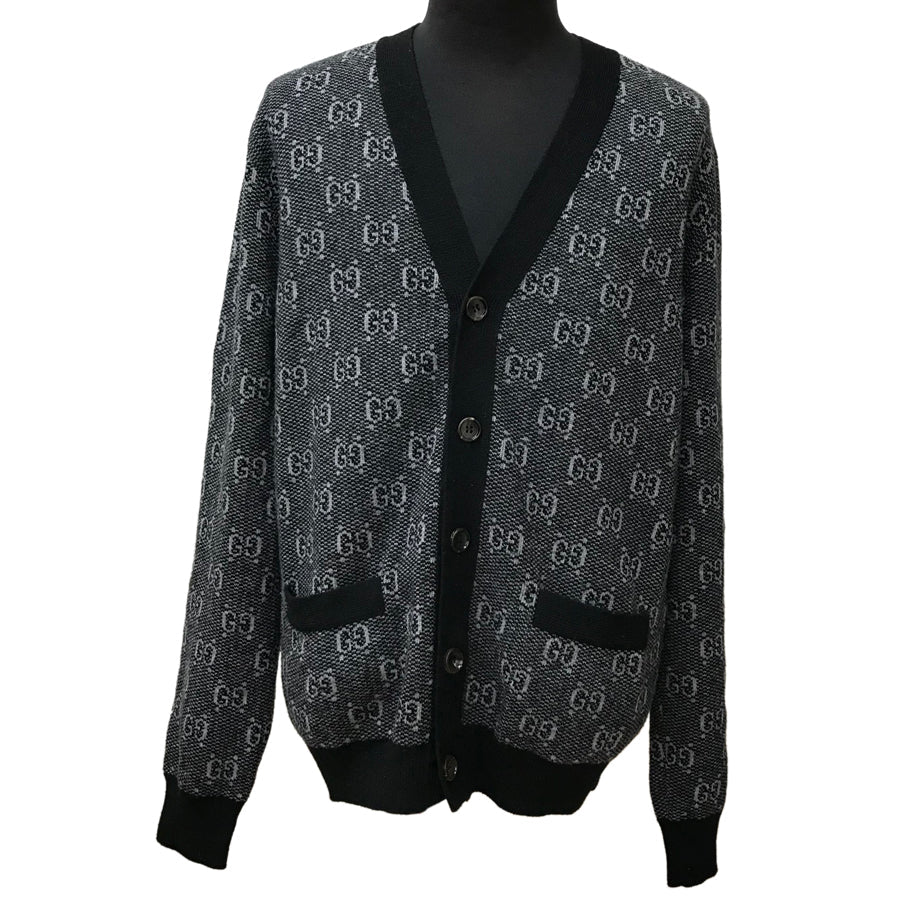 GUCCI GG wool 761550 Men's Cardigan