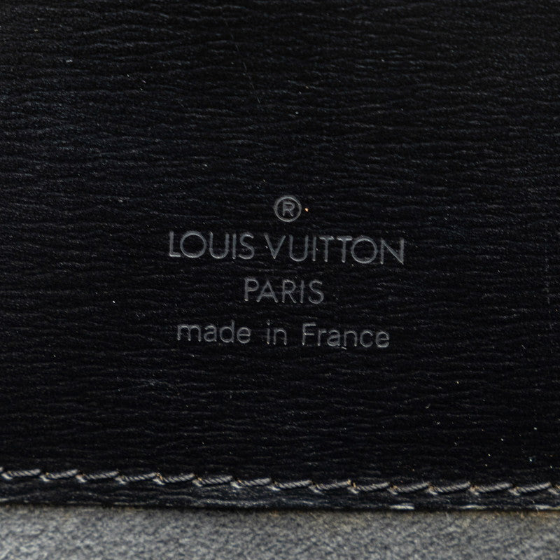 Louis Vuitton Epi Cluny Shoulder Bag M52252 Noir Black Leather Women's