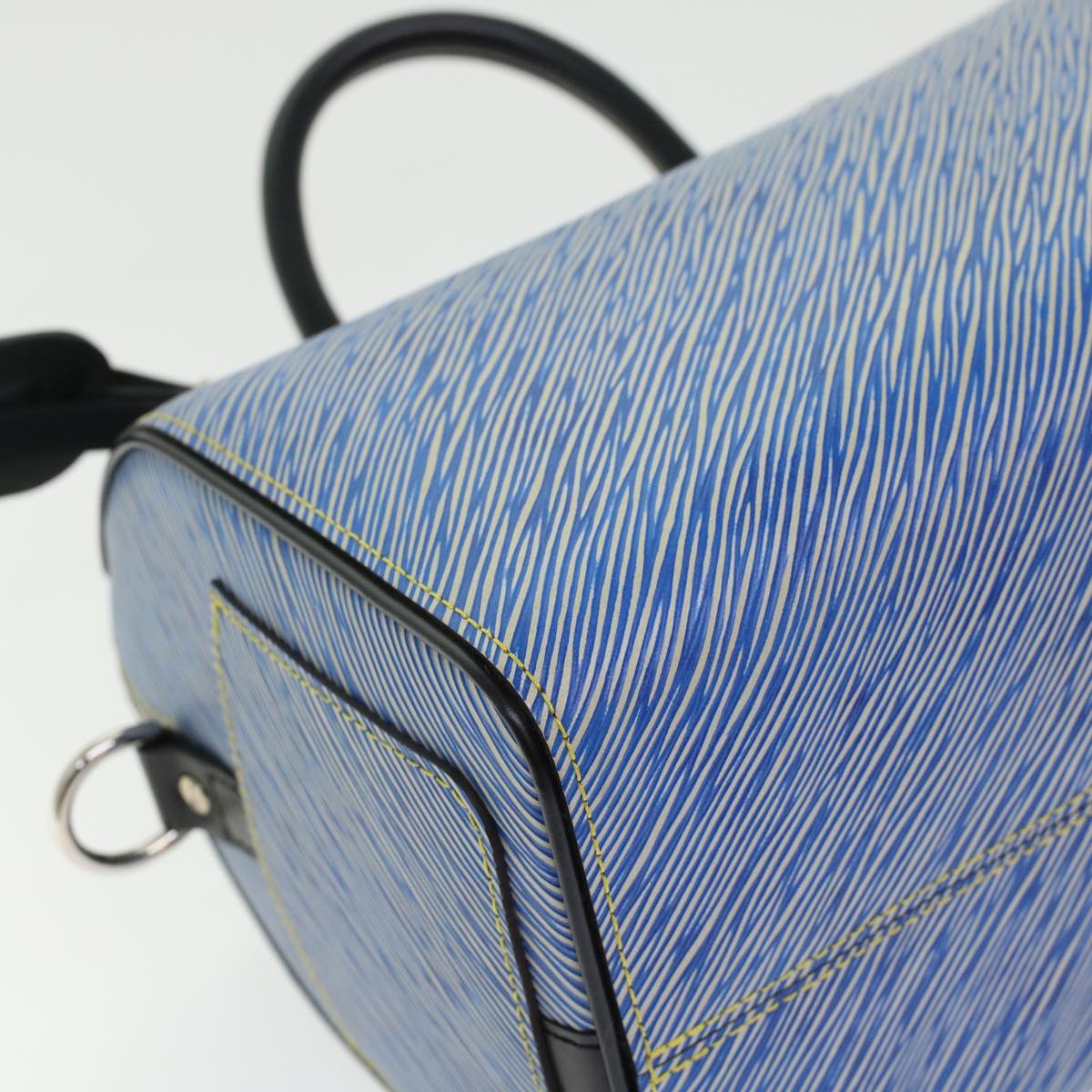 LOUIS VUITTON Epi Speedy Bandouliere 25 Hand Bag Blue M51280 LV Auth fm2466
