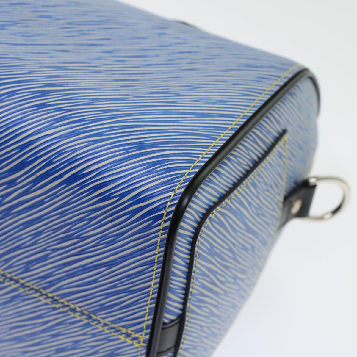 LOUIS VUITTON Epi Speedy Bandouliere 25 Hand Bag Blue M51280 LV Auth fm2466