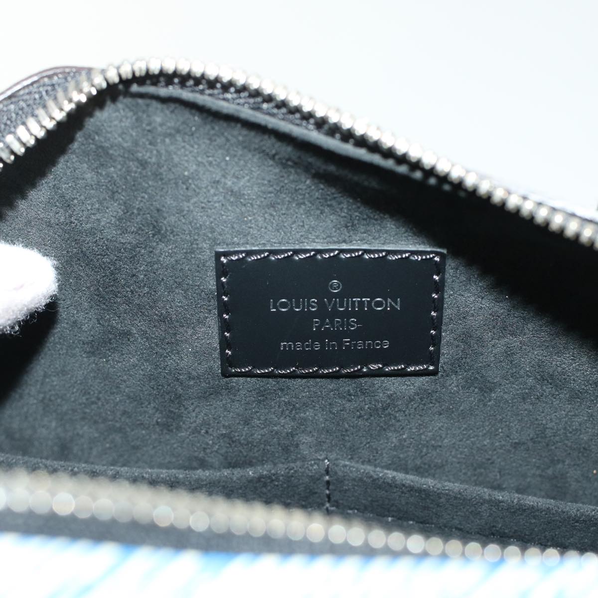 LOUIS VUITTON Epi Speedy Bandouliere 25 Hand Bag Blue M51280 LV Auth fm2466