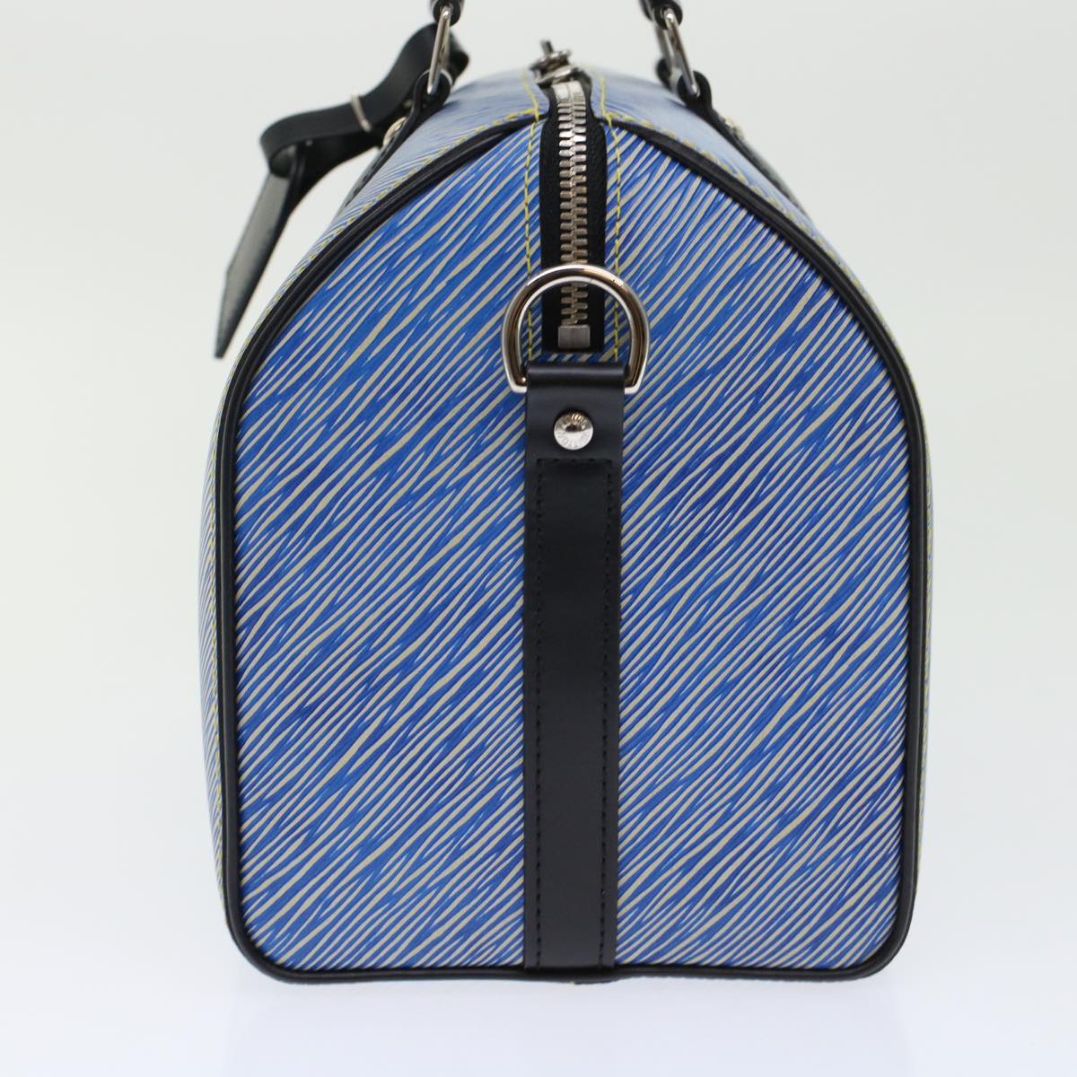 LOUIS VUITTON Epi Speedy Bandouliere 25 Hand Bag Blue M51280 LV Auth fm2466